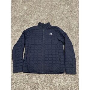 The North Face Thermoball Padded Quilted Jacket Overcoat Blue Men’s Size Medium